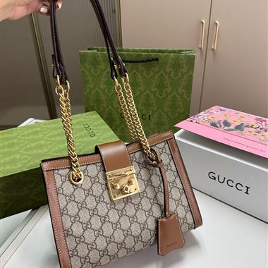 GUCCI   2025新款女生時尚包包  尺寸：25*10*18CM