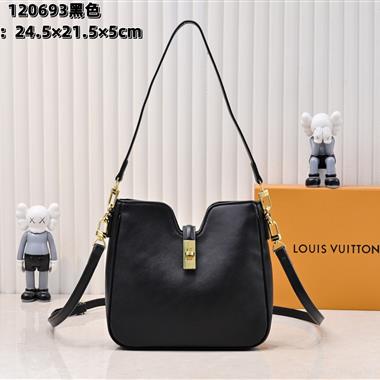 LOUIS VUITTON  2025新款女生時尚包包  尺寸：24.5*21.5*5CM