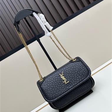YSL  2025新款女生時尚包包 尺寸：18*12.5*5CM