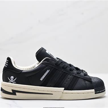 Adidas三葉草 Originals Superstar貝殼頭系列低幫經典百搭休閑運動板鞋