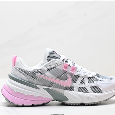 NIKE V2K RUN跑步鞋復古風潮 網面透氣運動鞋