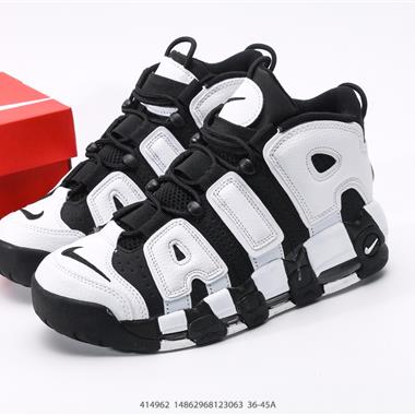 Nike WMNS Air More Uptempo GS Barely Green 皮蓬初代系列經典高街百搭休閑運動文化籃球鞋