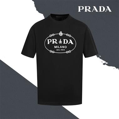 PRADA   2025夏季新款短袖T恤  尺寸偏大