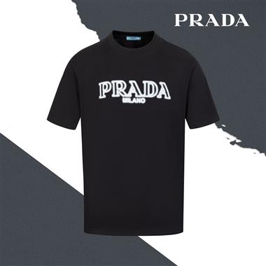 PRADA   2025夏季新款短袖T恤  尺寸偏大