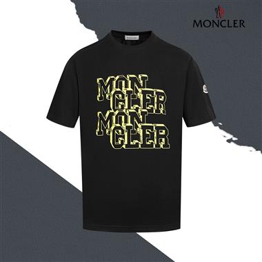 MONCLER   2025夏季新款短袖T恤  尺寸偏大