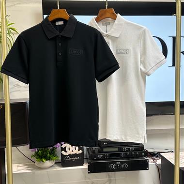 DIOR   2025夏季新款短袖POLO衫  黑色