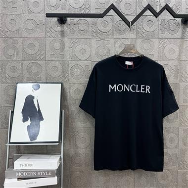 MONCLER    2025夏季新款短袖T恤  尺寸偏大