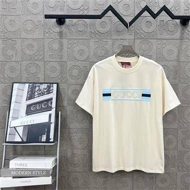 GUCCI   2025夏季新款短袖T恤  尺寸偏大