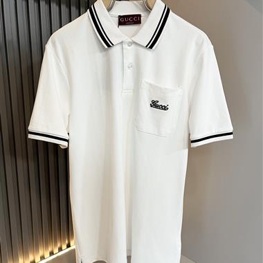 GUCCI   2025夏季新款短袖POLO衫