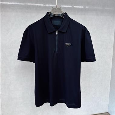 PRADA   2025夏季新款短袖POLO衫  白色