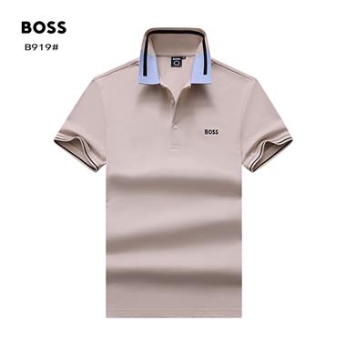 BOSS   2025夏季新款短袖POLO衫