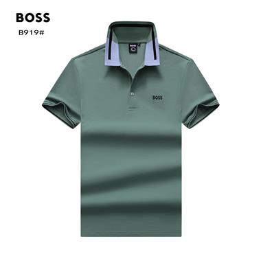 BOSS   2025夏季新款短袖POLO衫
