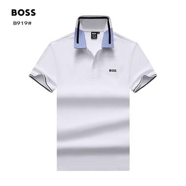 BOSS   2025夏季新款短袖POLO衫