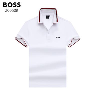 BOSS   2025夏季新款短袖POLO衫