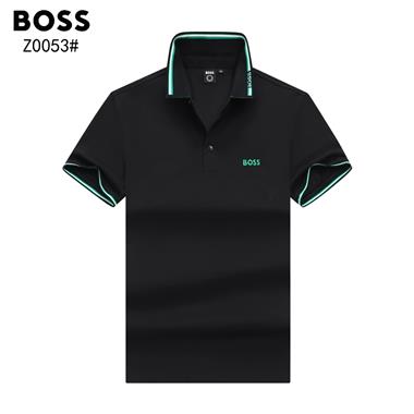 BOSS   2025夏季新款短袖POLO衫