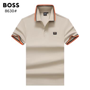 BOSS   2025夏季新款短袖POLO衫