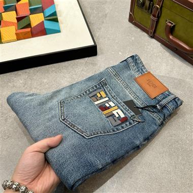 FENDI   2025夏季新款休閒牛仔褲
