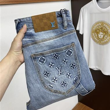 LouisVuitton   2025夏季新款休閒牛仔褲