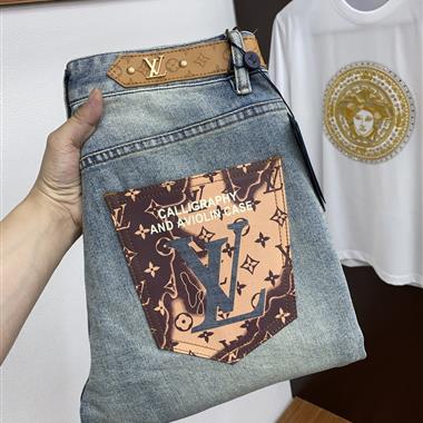 LouisVuitton   2025夏季新款休閒牛仔褲