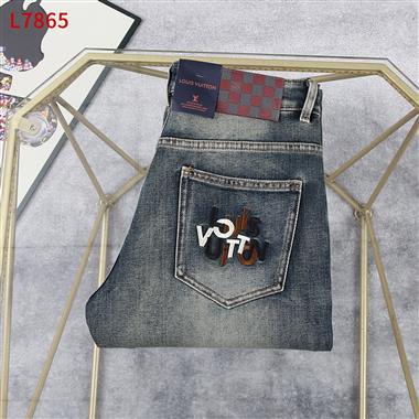 LouisVuitton   2025夏季新款休閒牛仔褲