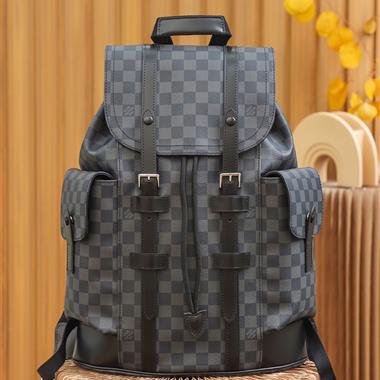 LOUIS VUITTON  2025新款男生時尚包包 尺寸：38*44*12.5CM