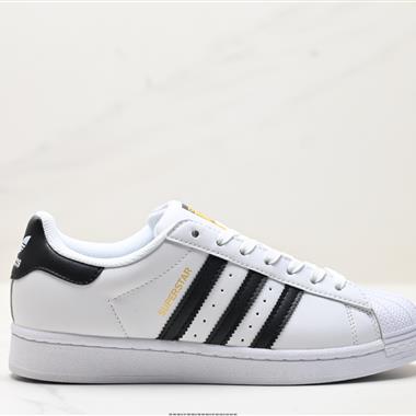 Adidas 三葉草 Originals Superstar貝殼頭系列低幫經典百搭休閑運動板鞋