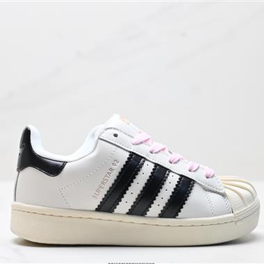 Adidas 三葉草 Originals Superstar貝殼頭系列低幫經典百搭休閑運動板鞋