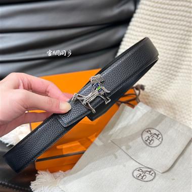 HERMES   2025新款時尚皮帶  3.8CM