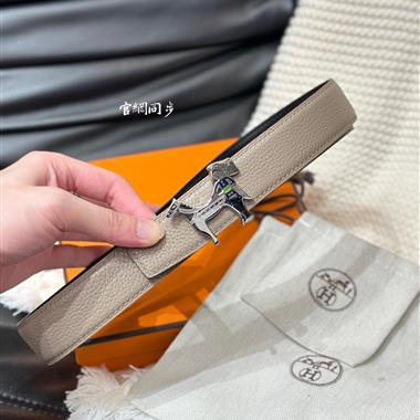 HERMES   2025新款時尚皮帶  3.2CM