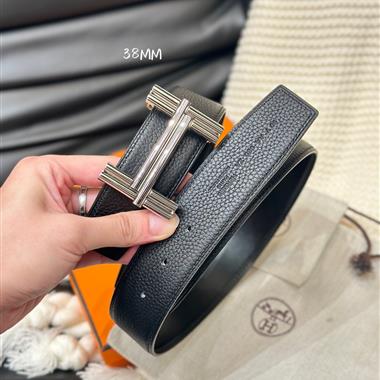 HERMES   2025新款時尚皮帶  3.8CM