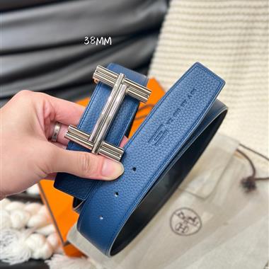 HERMES   2025新款時尚皮帶  3.8CM