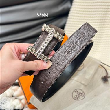 HERMES   2025新款時尚皮帶  3.8CM