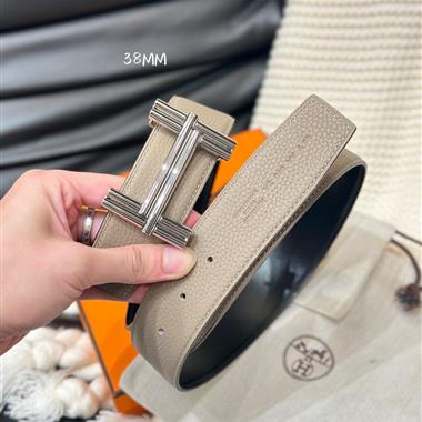 HERMES   2025新款時尚皮帶  3.8CM