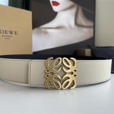 LOEWE   2025新款時尚皮帶  4.0CM