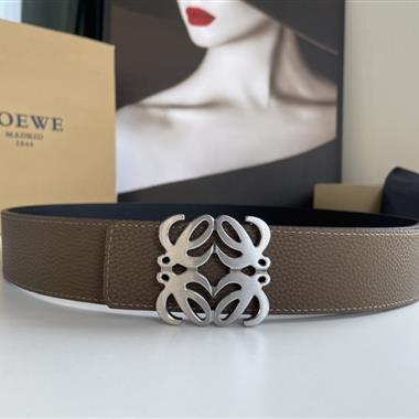 LOEWE   2025新款時尚皮帶  4.0CM