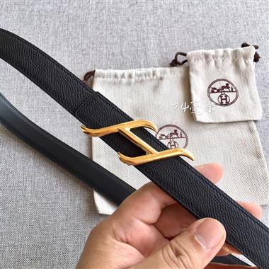 HERMES   2025新款時尚皮帶  2.4CM