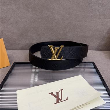 LOUIS VUITTON   2025新款時尚皮帶  4.0CM