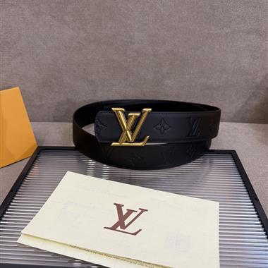 LOUIS VUITTON   2025新款時尚皮帶  4.0CM