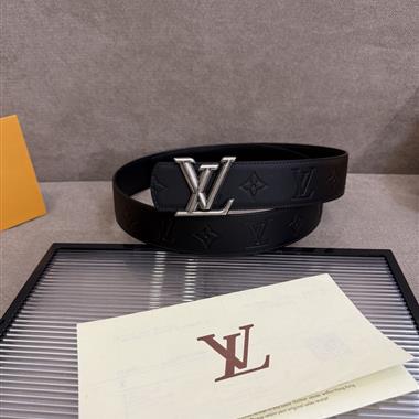 LOUIS VUITTON   2025新款時尚皮帶  4.0CM