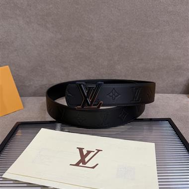 LOUIS VUITTON   2025新款時尚皮帶  4.0CM
