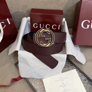 GUCCI   2025新款時尚皮帶  4.0CM