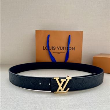 LOUIS VUITTON   2025新款時尚皮帶  3.4CM