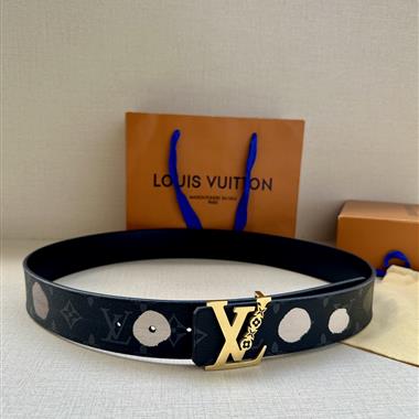 LOUIS VUITTON   2025新款時尚皮帶  4.0CM