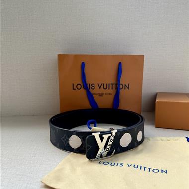 LOUIS VUITTON   2025新款時尚皮帶  4.0CM