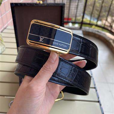 LOUIS VUITTON   2025新款時尚皮帶   3.5CM