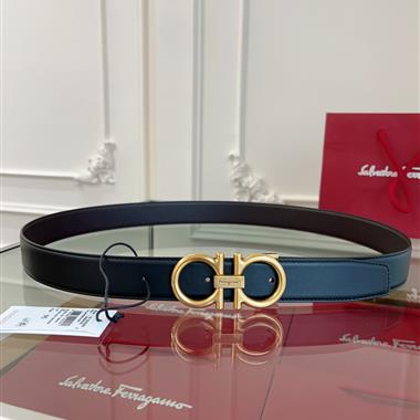 Ferragamo   2025新款時尚皮帶   3.5CM