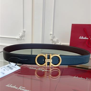Ferragamo   2025新款時尚皮帶   3.5CM