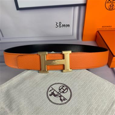 HERMES   2025新款時尚皮帶   3.8CM