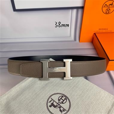 HERMES   2025新款時尚皮帶   3.8CM