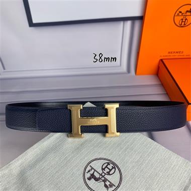 HERMES   2025新款時尚皮帶   3.8CM